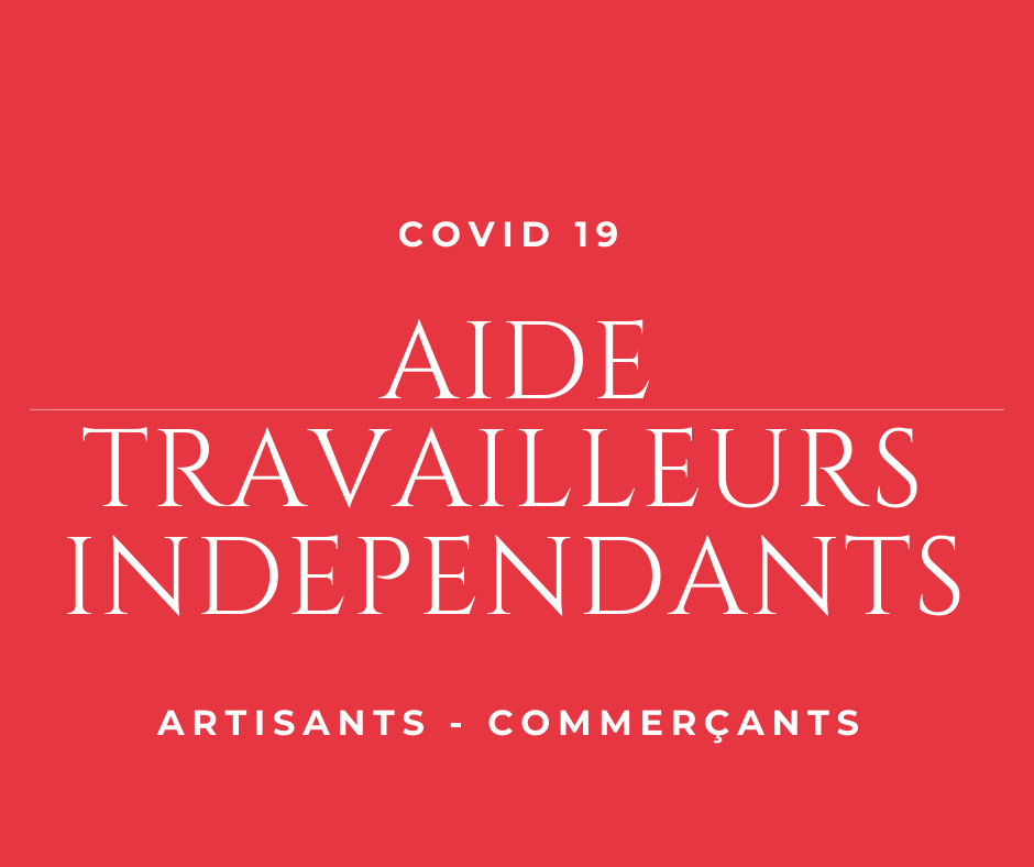 aide pour les travailleurs indépendants covid-19